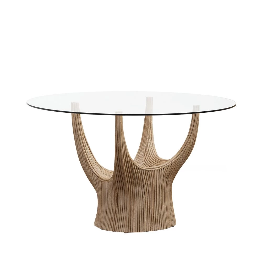 Acacia Dining Table, round