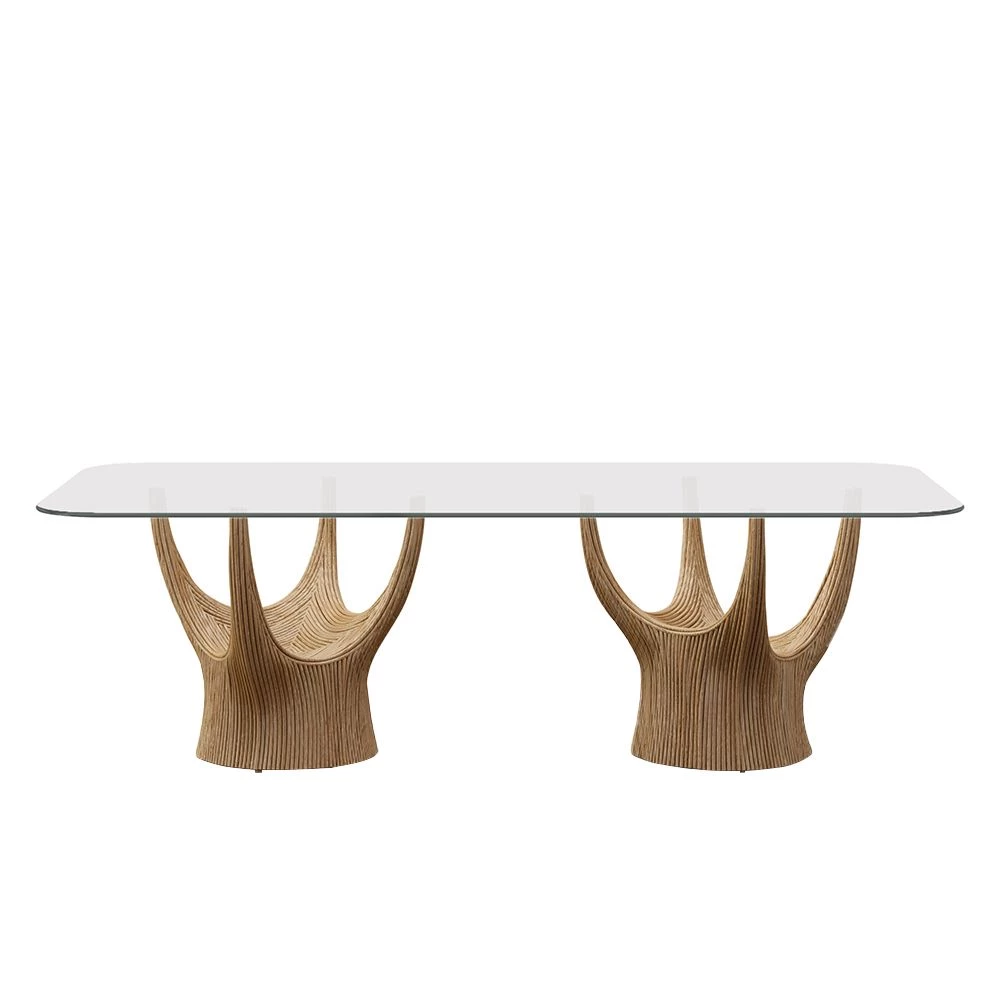 Acacia Dining Table, rectangular