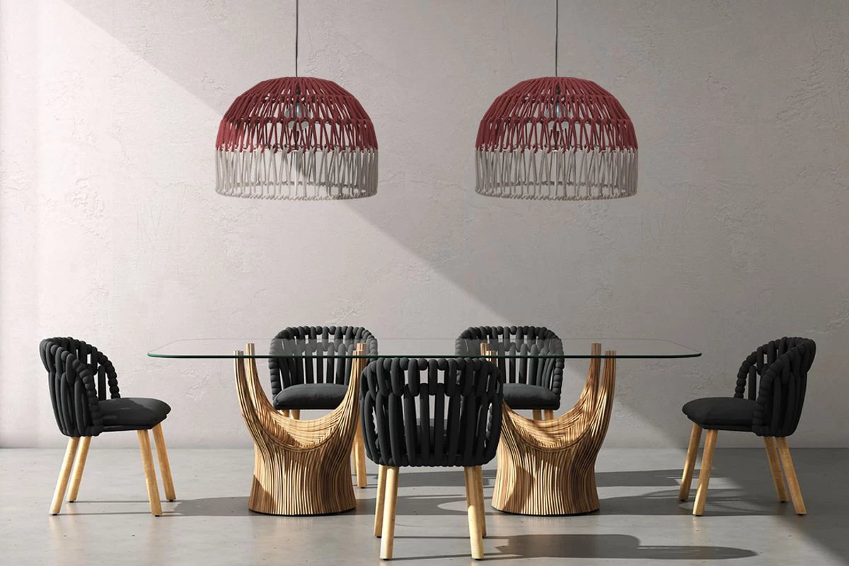Loop Hanging Lamp, Large | Kenneth Cobonpue